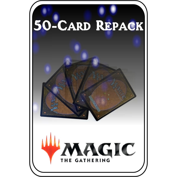 Magic the Gathering Trading Card Game Collection - 50 Assorted TCG Cards Package